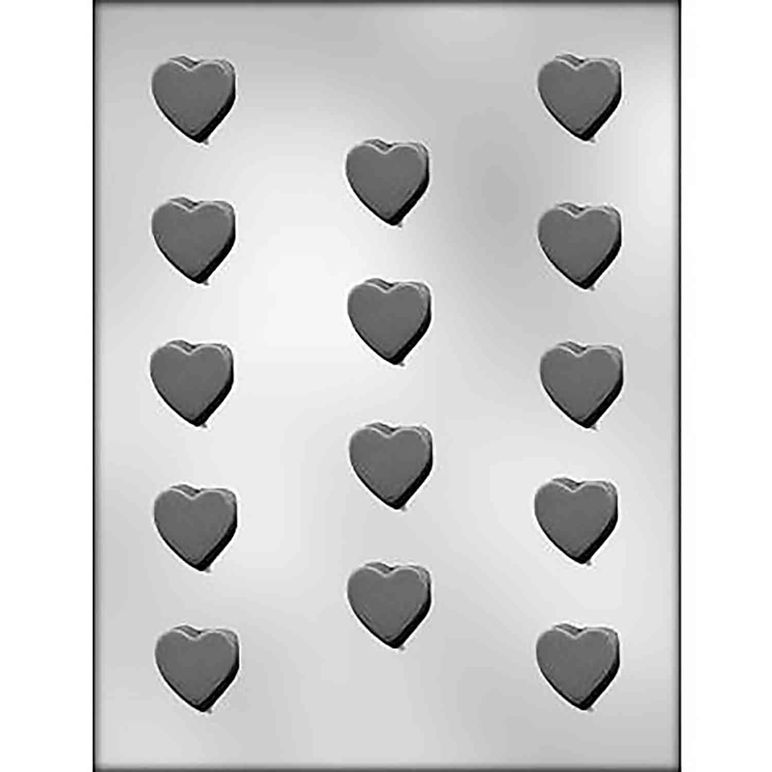 Plain Hearts Chocolate Mold Country Kitchen SweetArt
