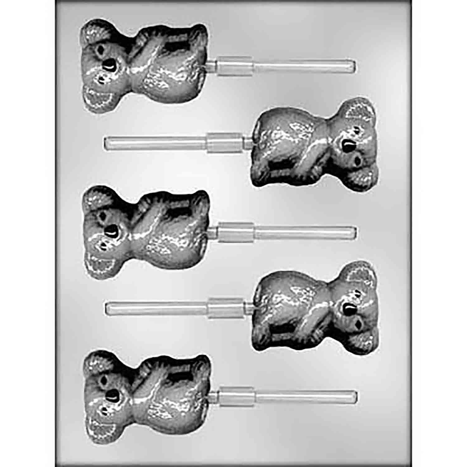 Koala Bear Sucker Chocolate Mold