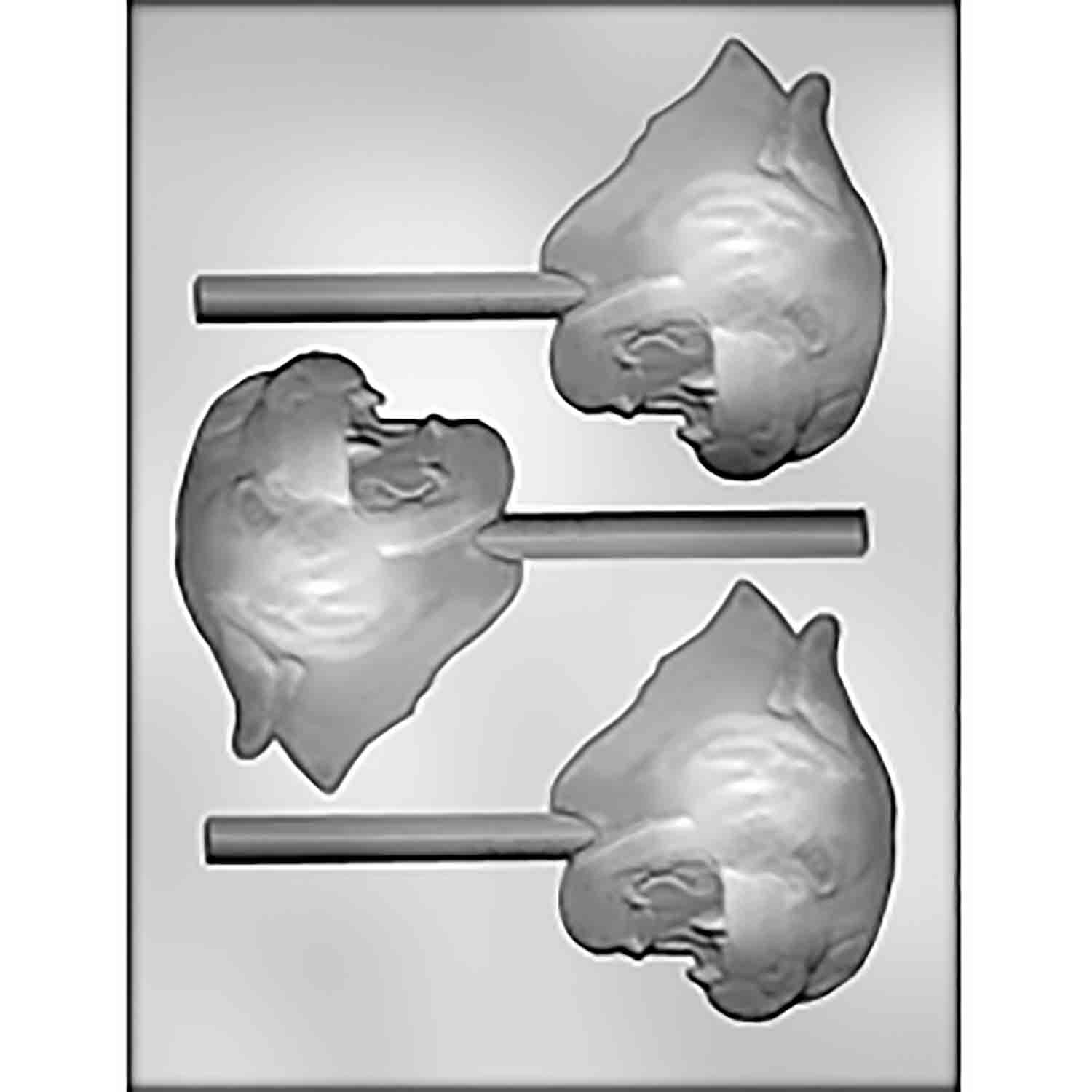 Panther Sucker Chocolate Candy Mold