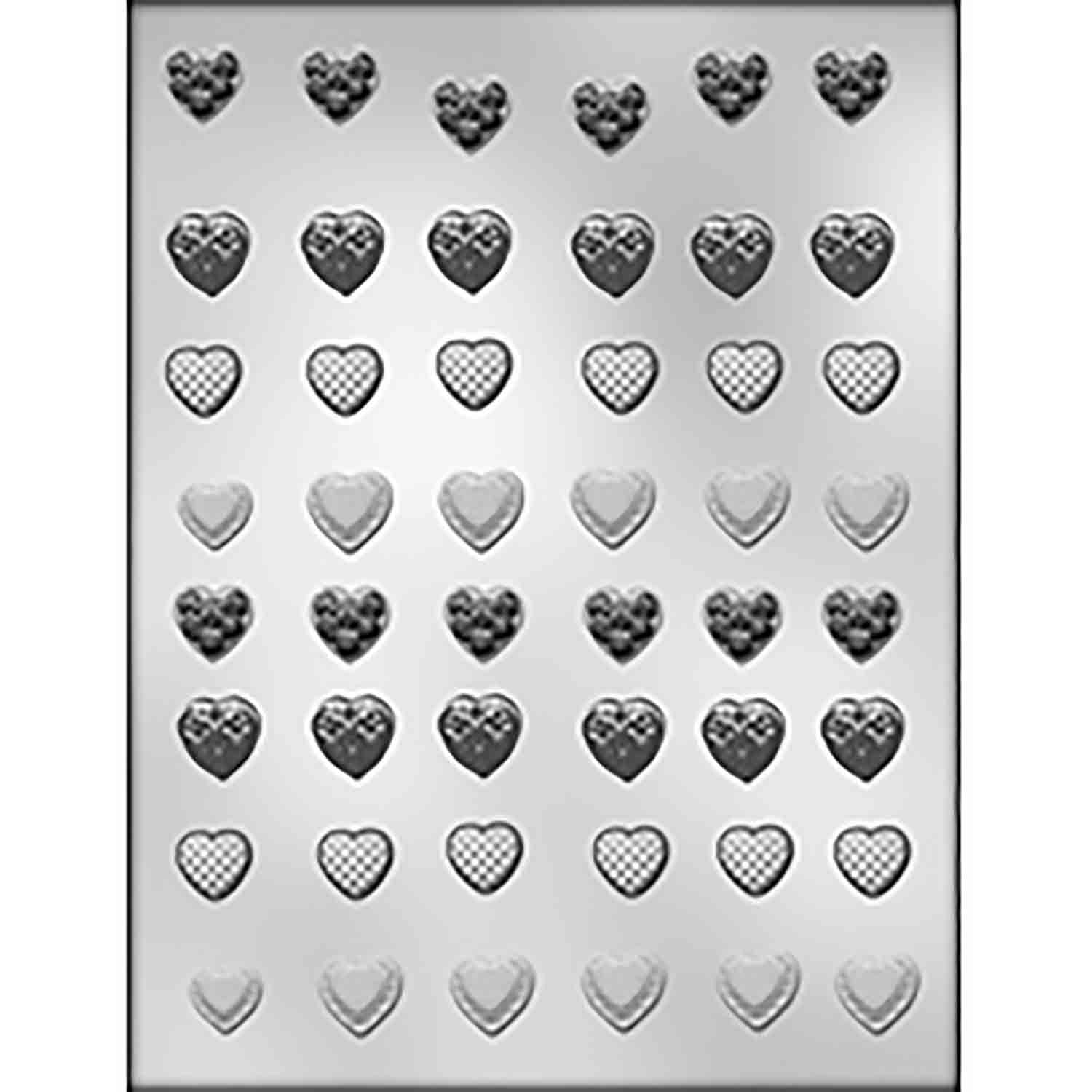 Mini Heart Assortment Chocolate Mold