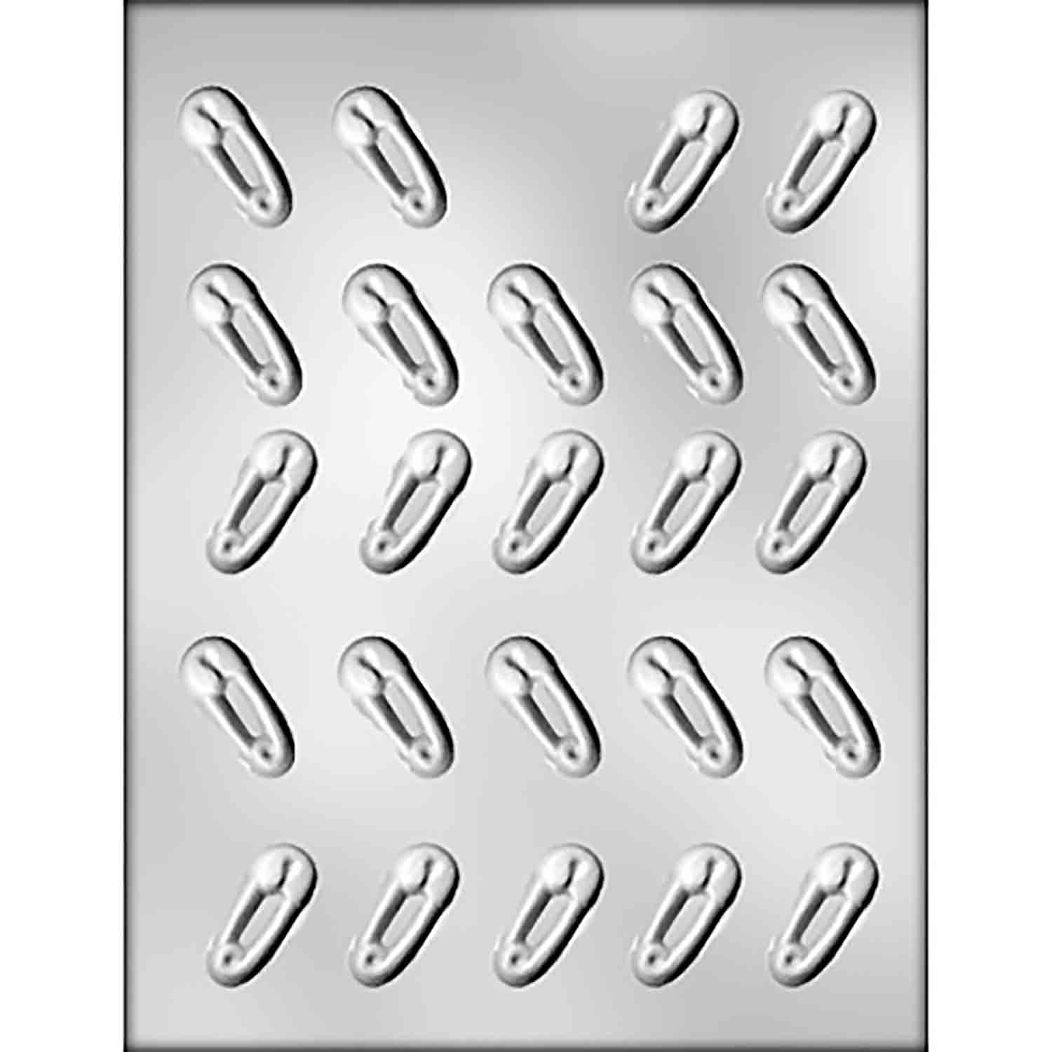 Safety Pin Chocolate Candy Mold