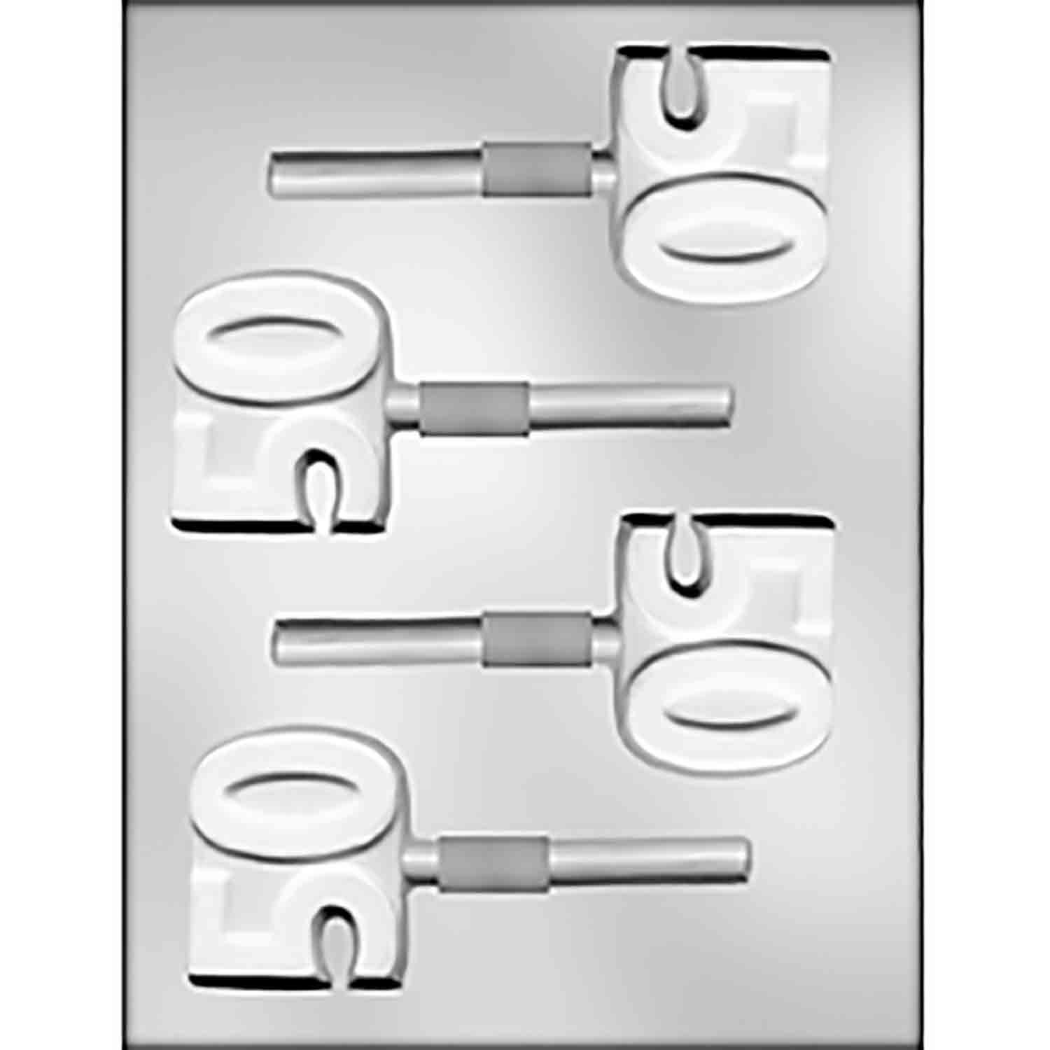 50 Sucker Chocolate Mold