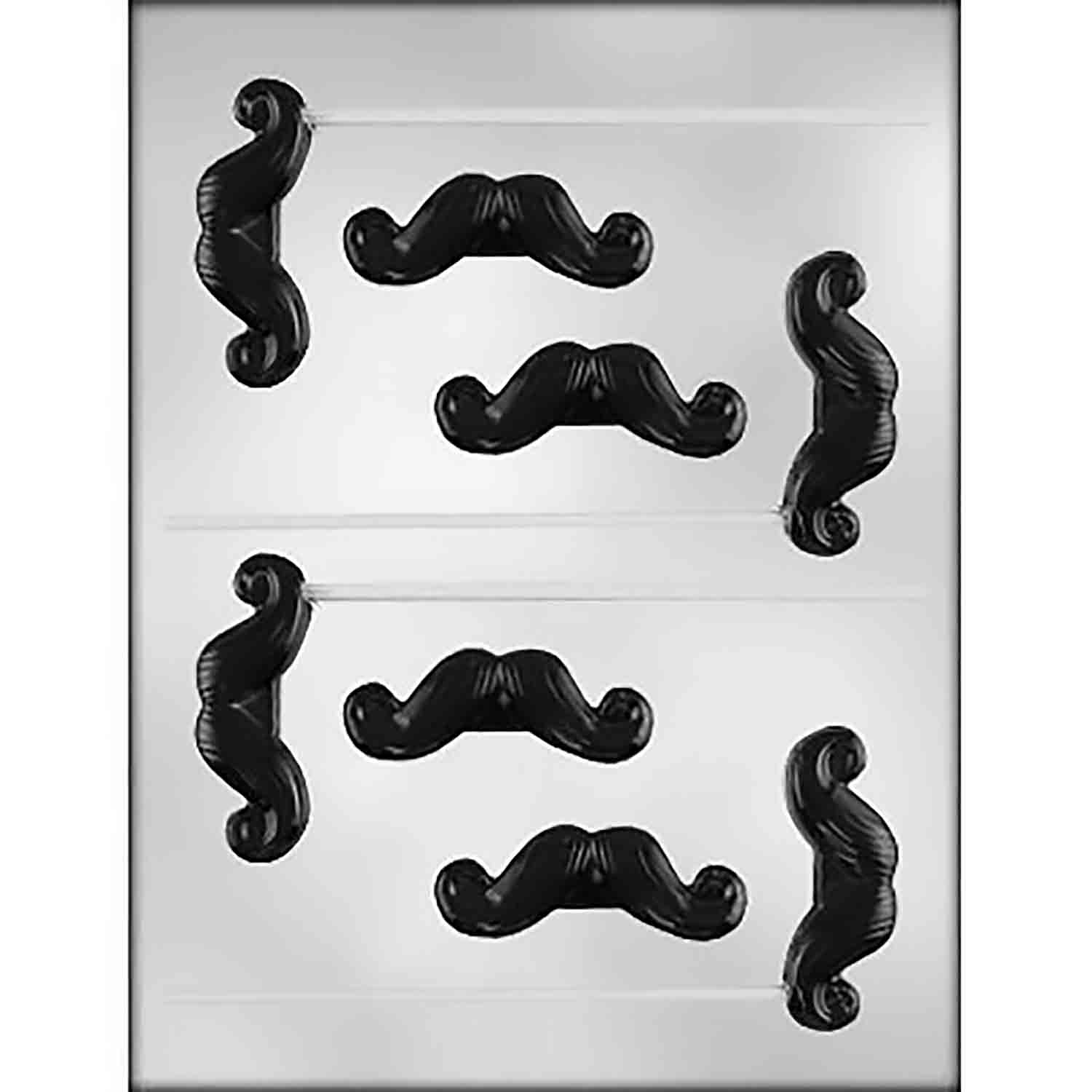 Mustache Sucker Chocolate Mold