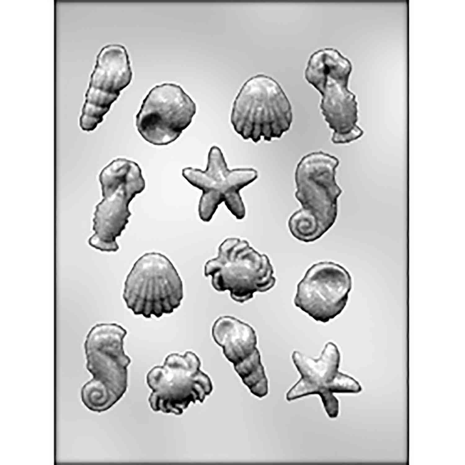 Sea Creatures Chocolate Candy Mold