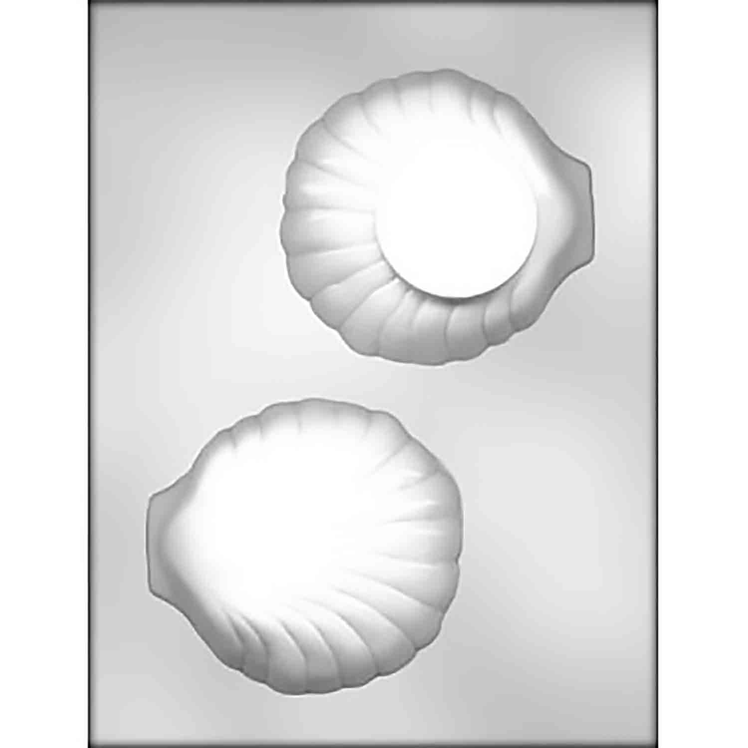 3D Dessert Clam Shell Box Chocolate Mold