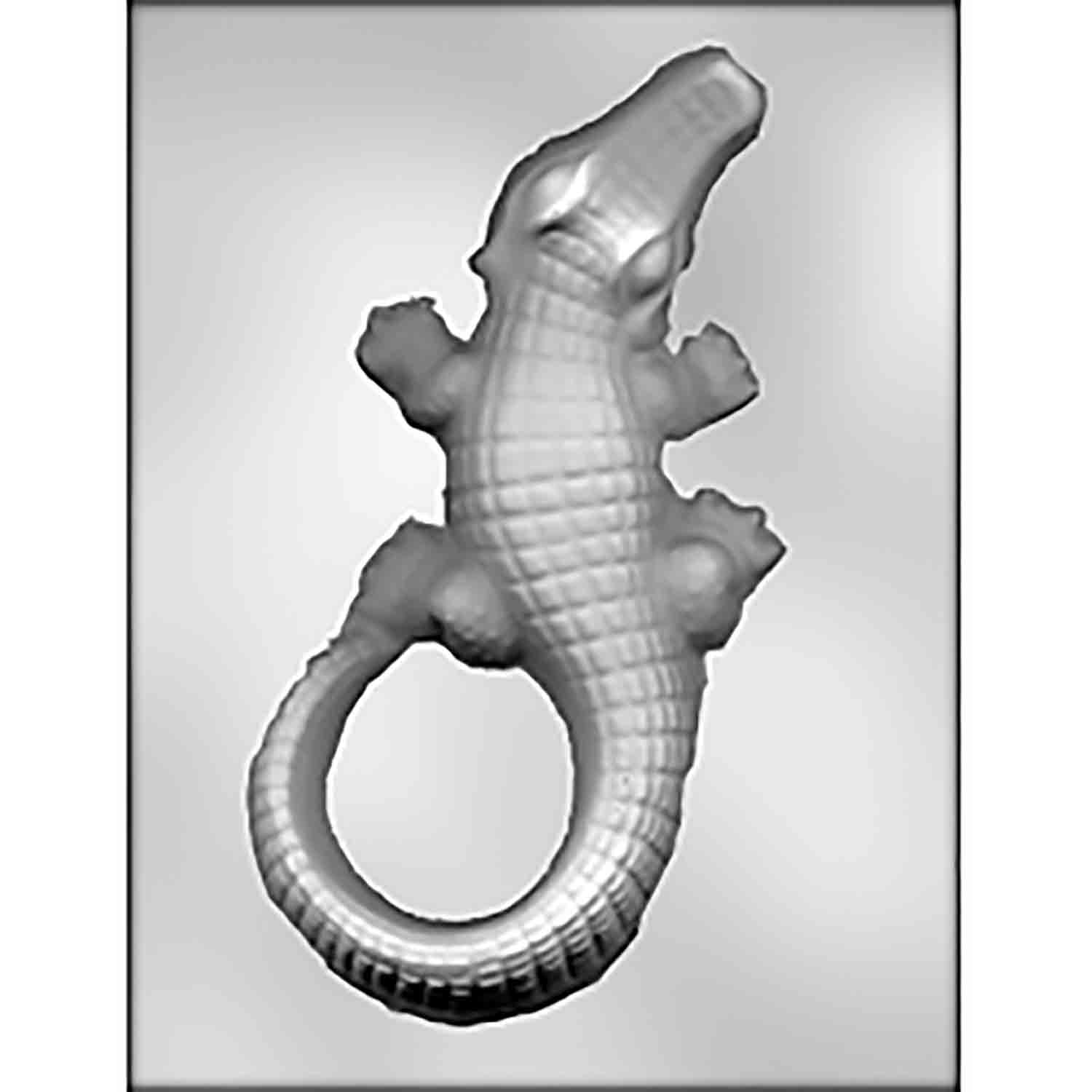 Large Alligator Chocolate Mold