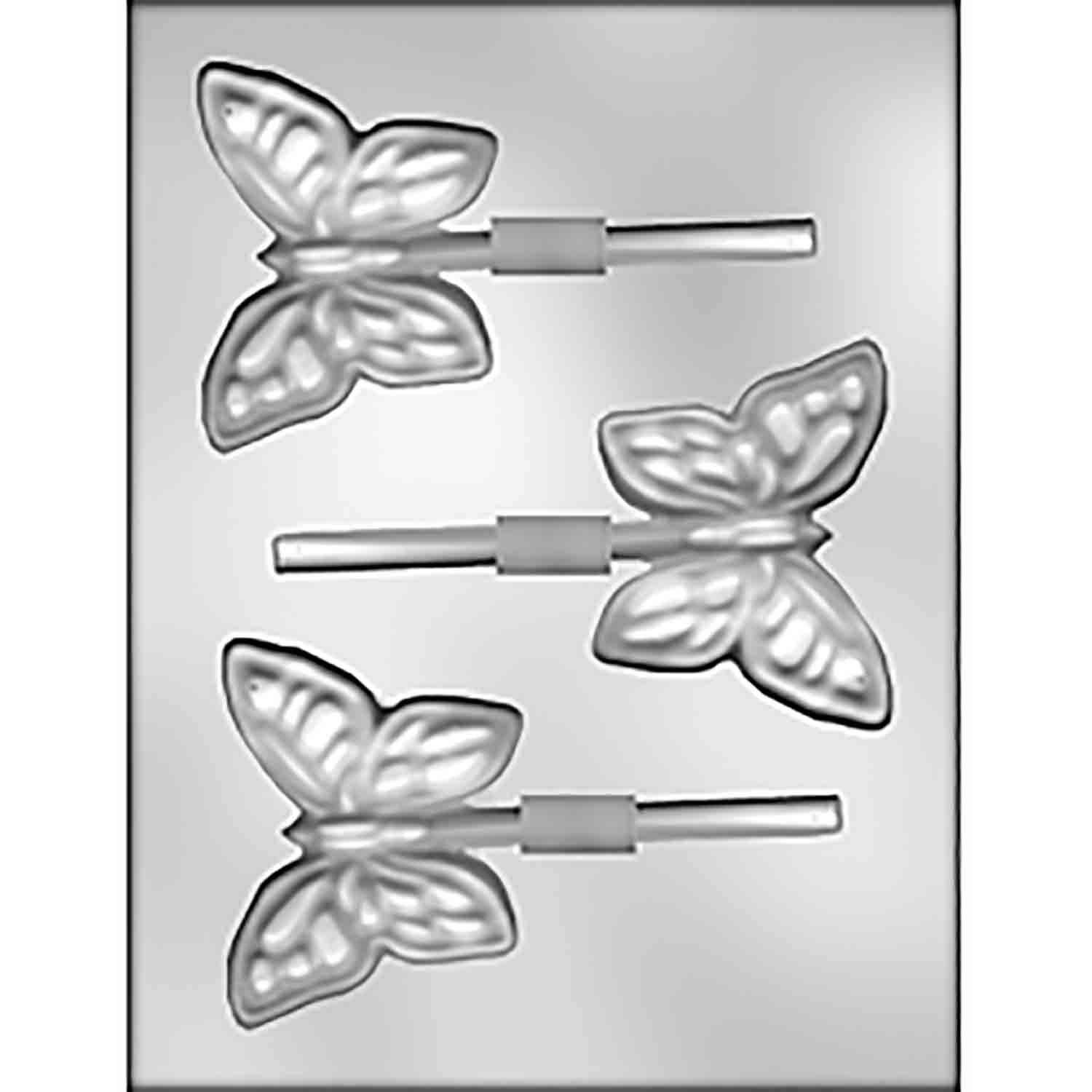 CK Products 3-1/2 Butterfly Sucker Chocolate Mold