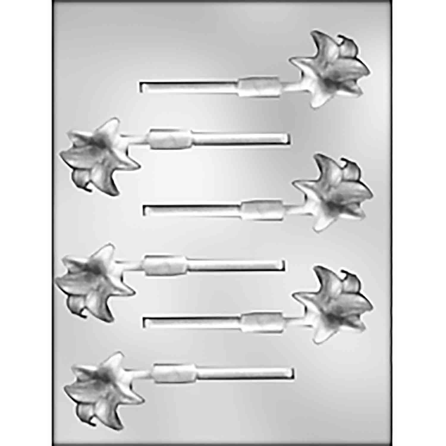 Lily Sucker Chocolate Candy Mold