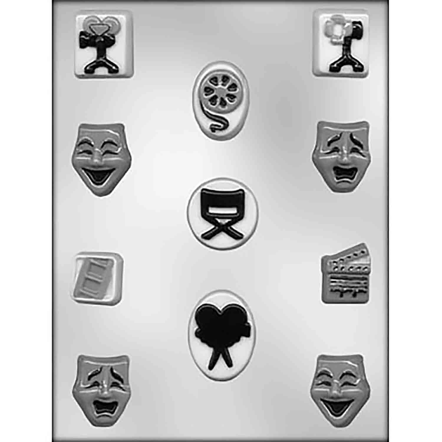 Theater Assortment Chocolate Mold