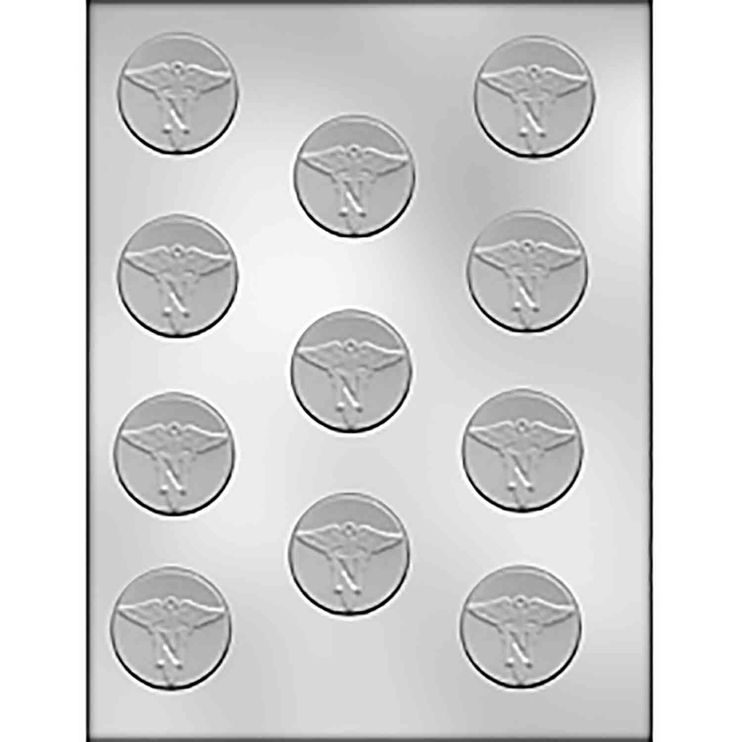 Nurse Mint Chocolate Mold