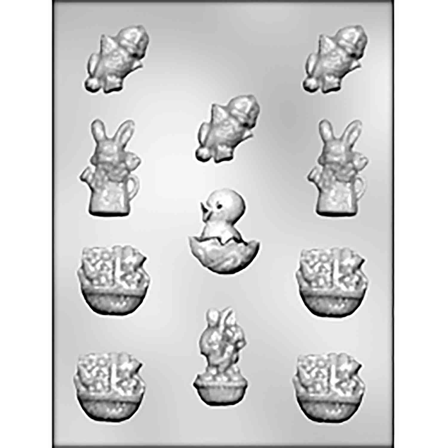 Easter Assortment Chocolate Candy Mold 902117 Country Kitchen SweetArt