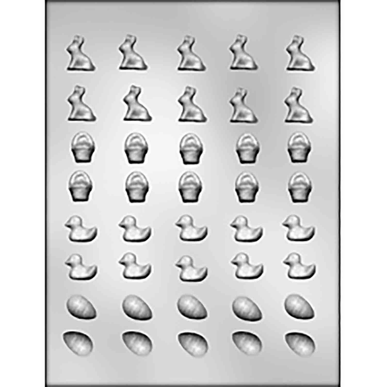 Mini Easter Assortment Chocolate Candy Mold