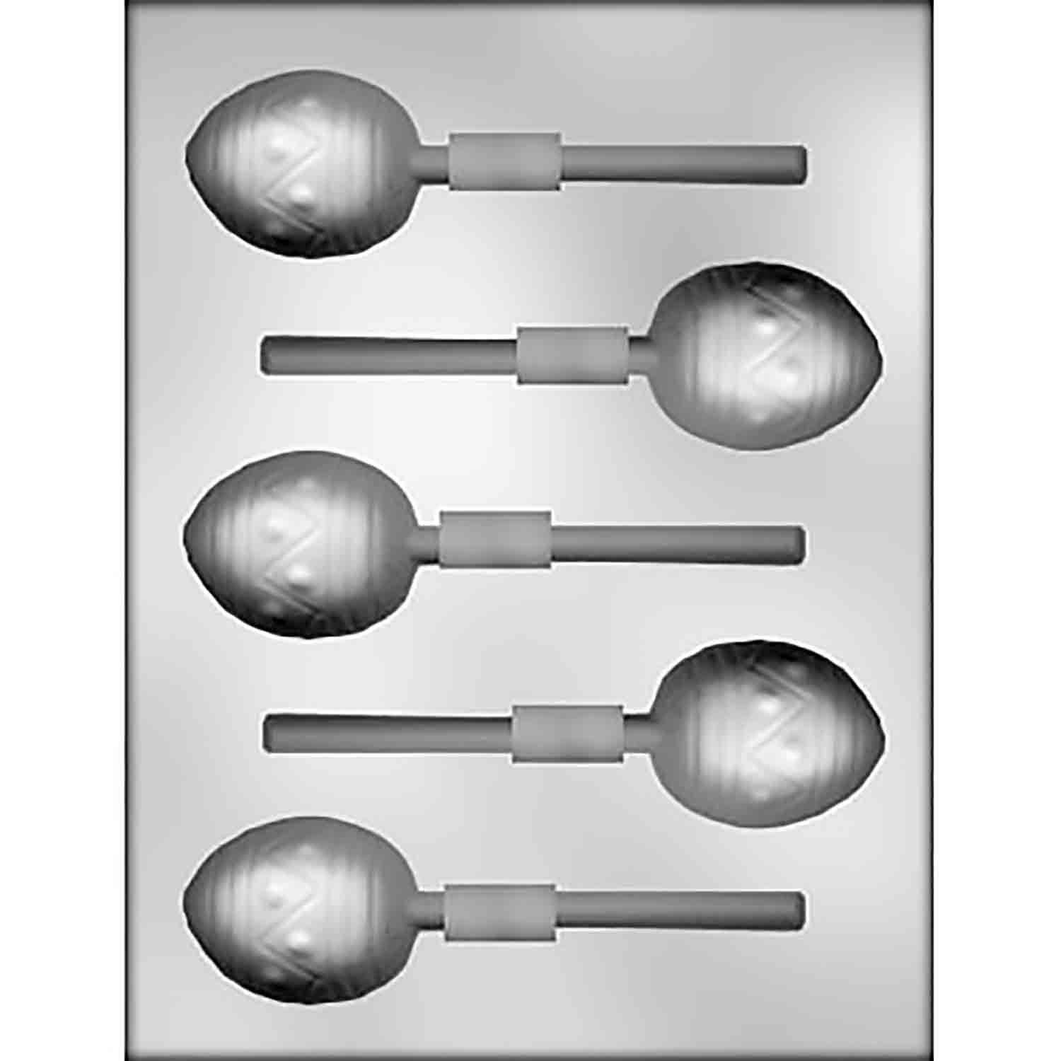Decorated Egg Sucker Chocolate Candy Mold