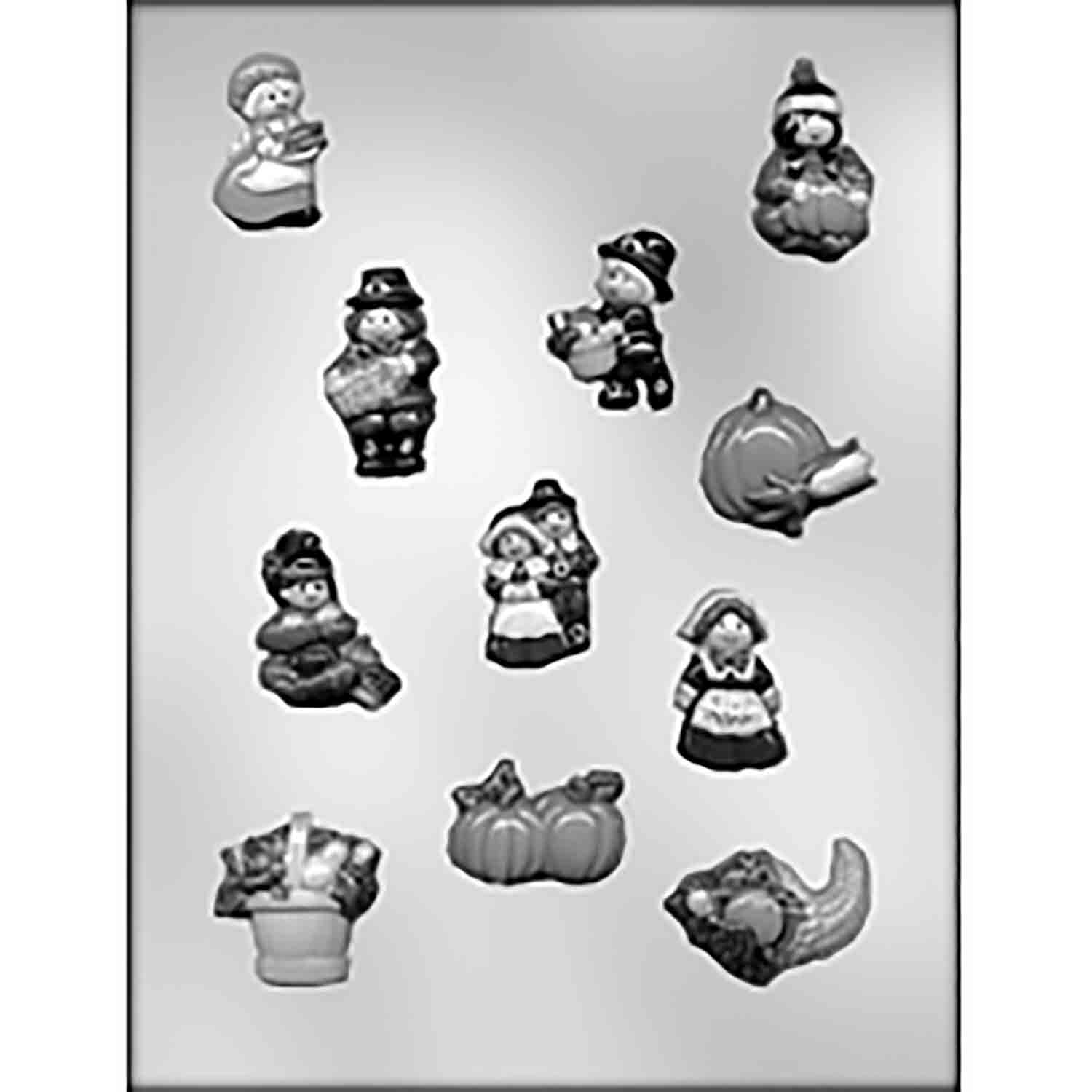 Small Thanksgiving Designs Chocolate Mold Country Kitchen