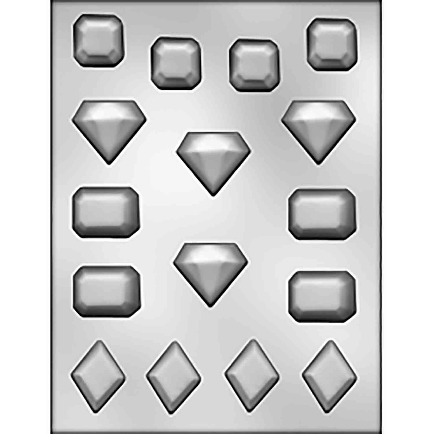 Jewels/Gems Chocolate Mold Country Kitchen SweetArt