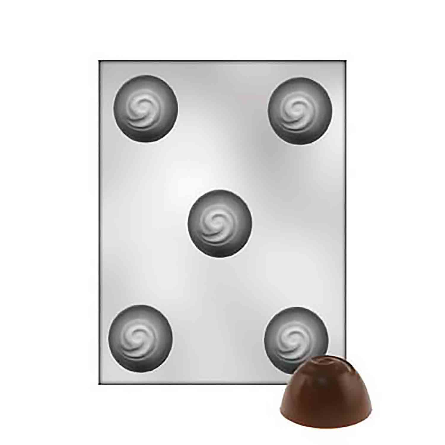 1 3/4" Truffle Chocolate Mold Country Kitchen SweetArt