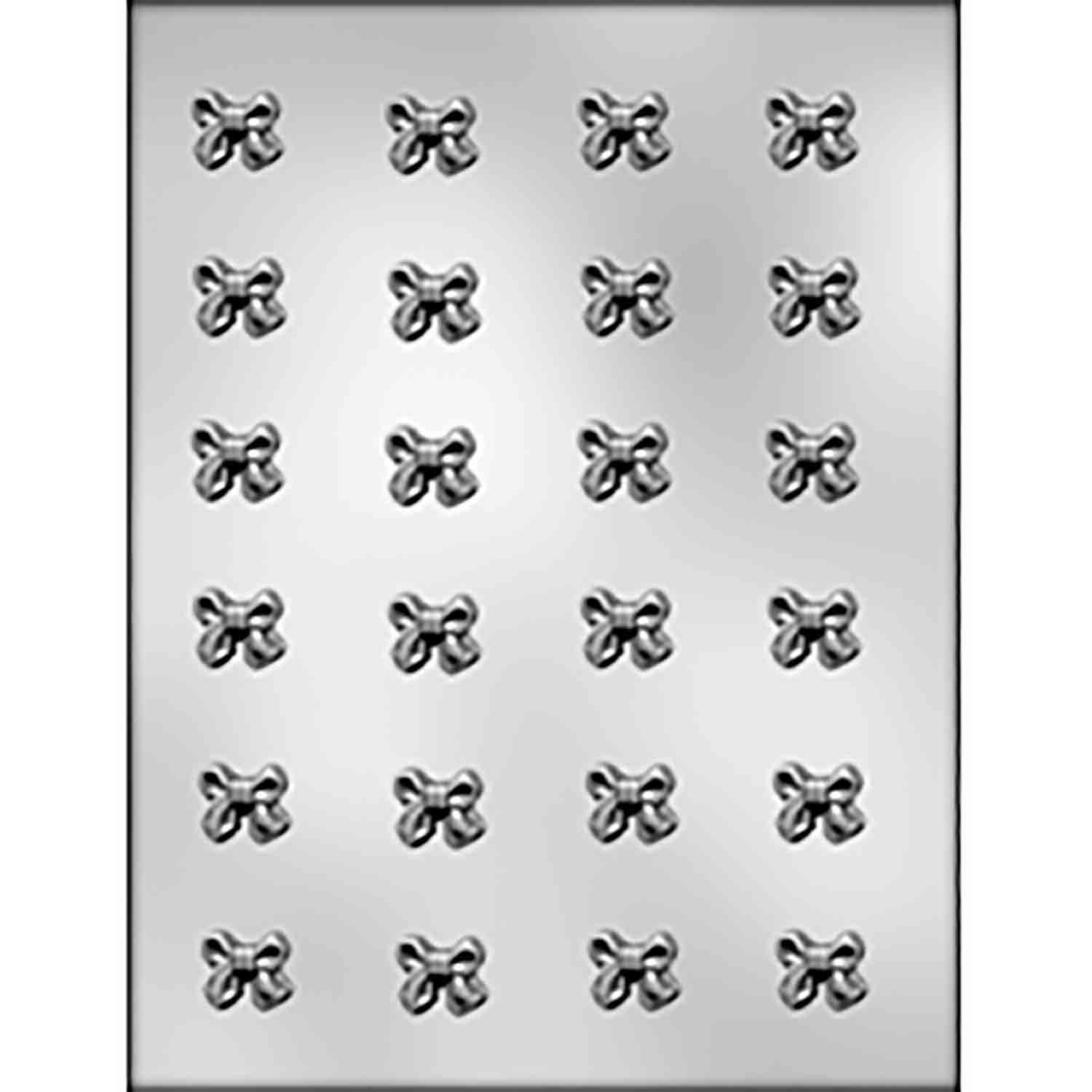 Tiny Ribbons/Bows Chocolate Mold
