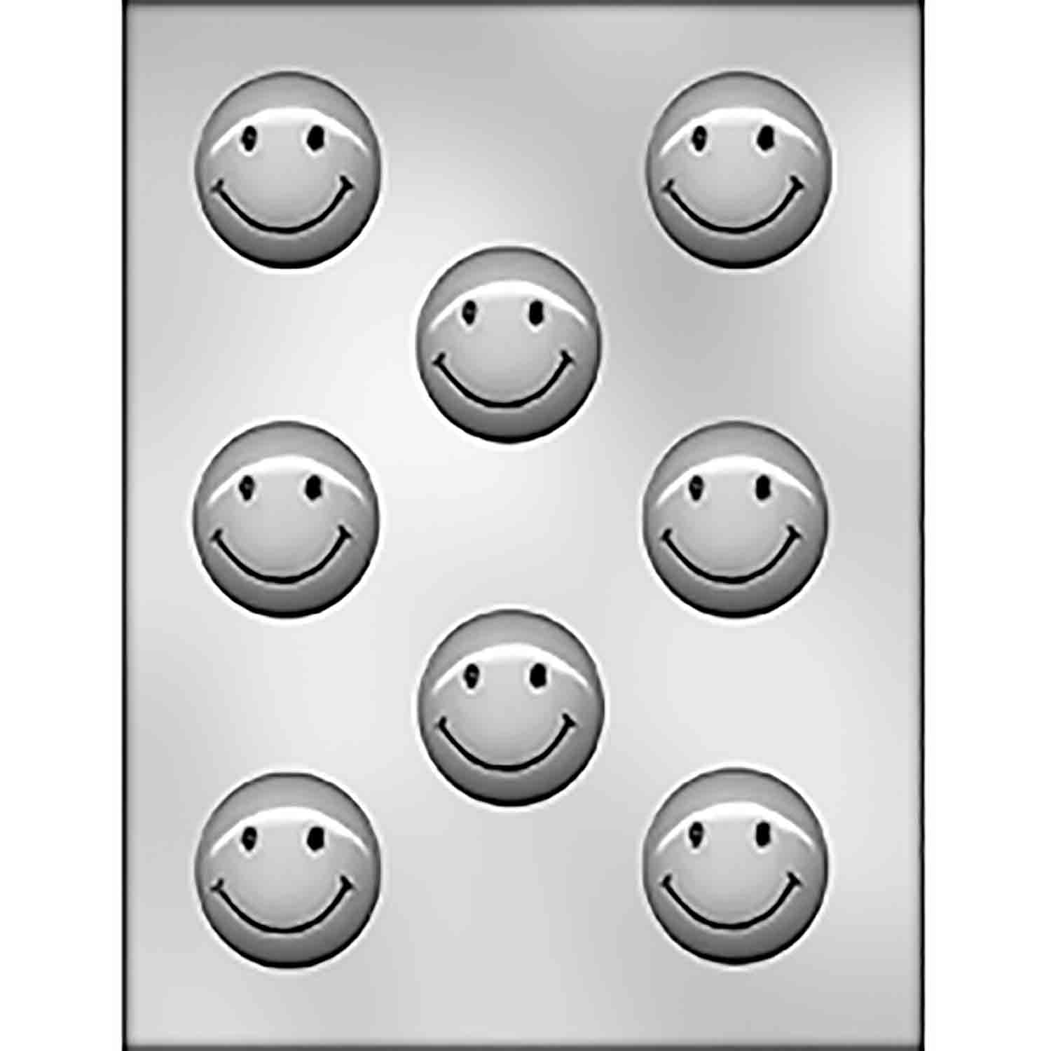 Smiley Face (Circle) Chocolate Mold Country Kitchen SweetArt