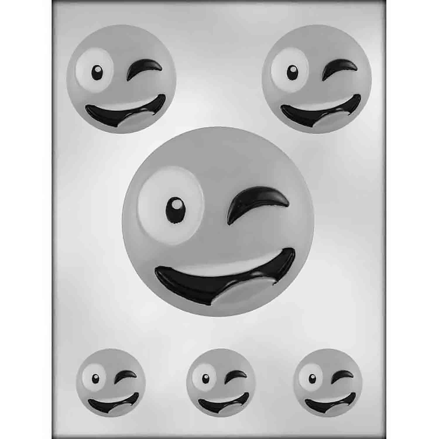 Wink Expression Chocolate Candy Mold