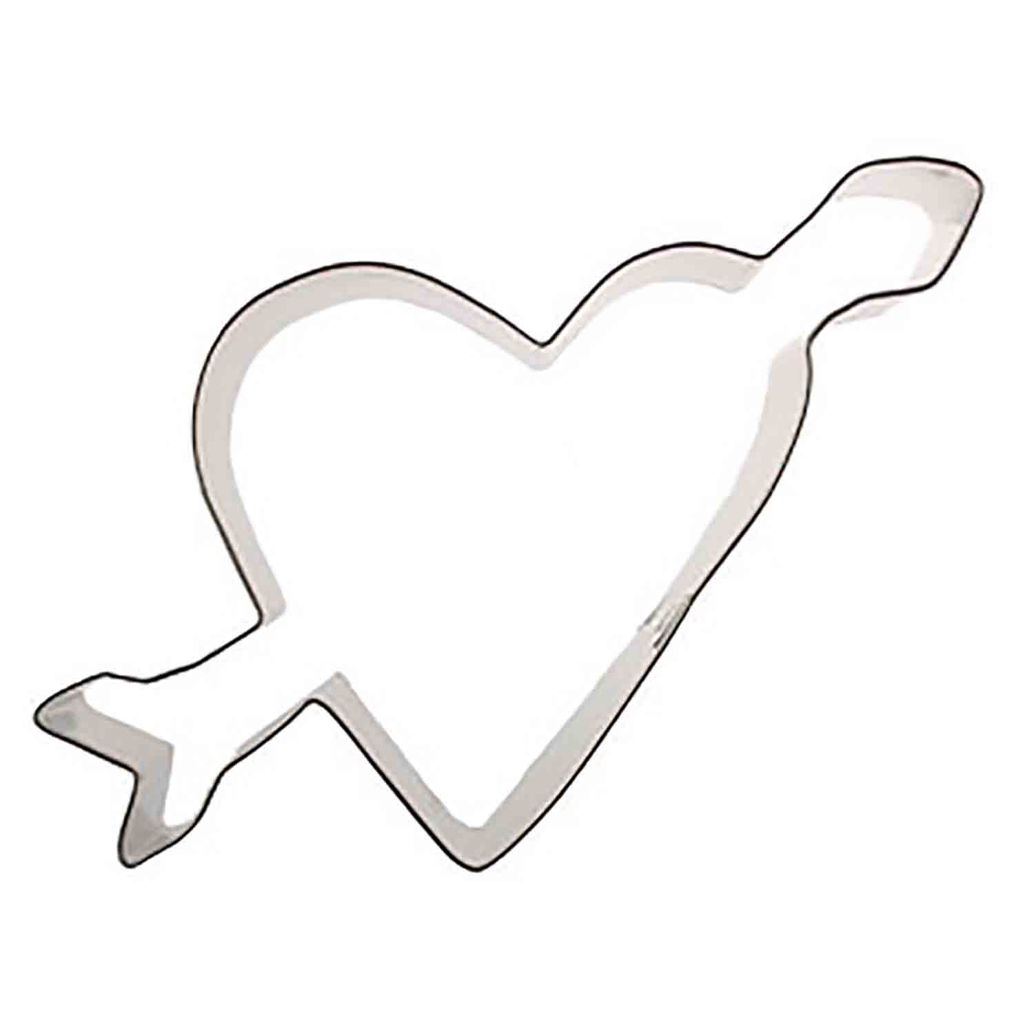 Heart w/Arrow Cookie Cutter
