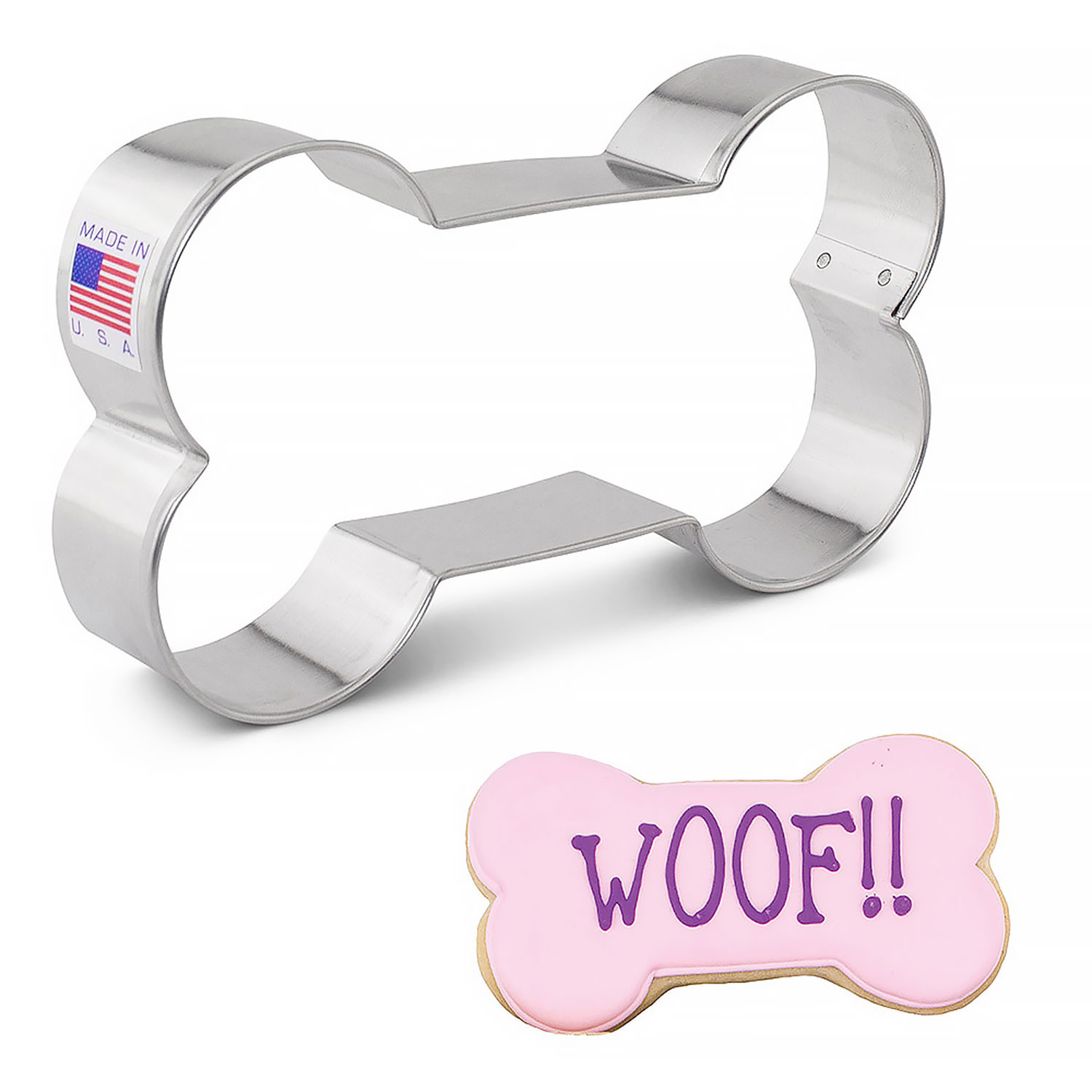 Large Dog Bone Cookie Cutter