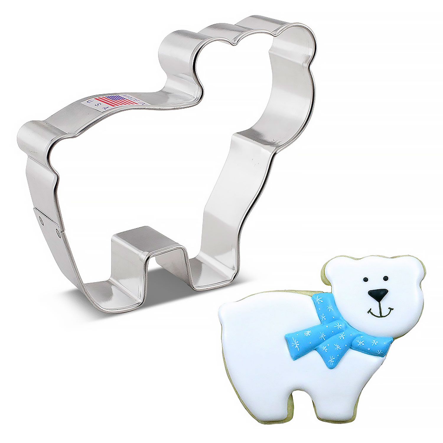 Northern Polar Bear Cookie Cutter