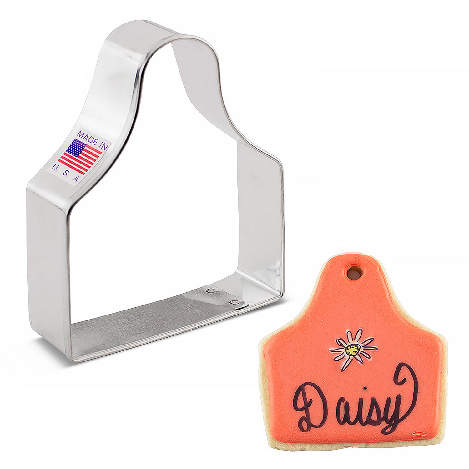 Ear Tag Cookie Cutter
