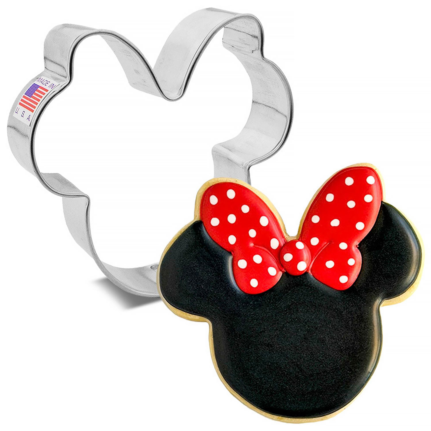 Mouse with Bow Cookie Cutter