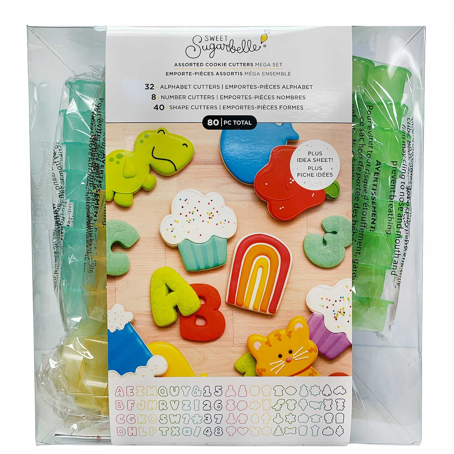 Mini Easter Cookie Cutters Color 8 PC Set