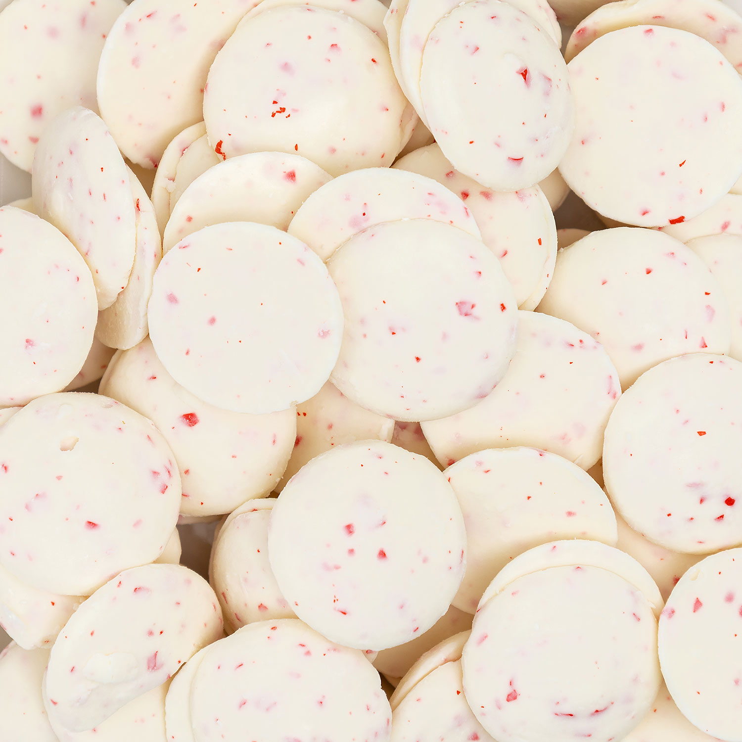 Pink Melting Chocolate Wafers