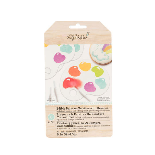 Primary Edible Paint Palette Set ACF374543 Country Kitchen SweetArt