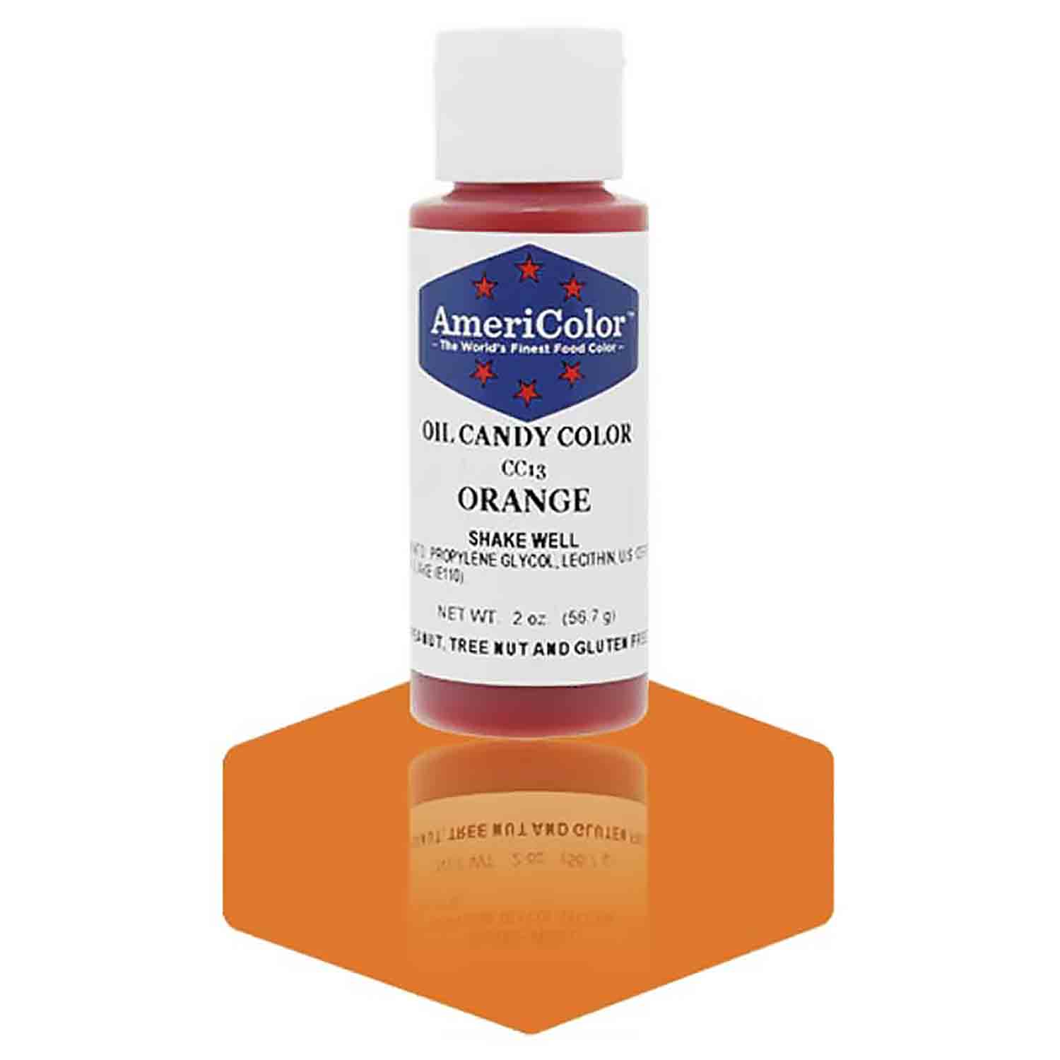 Orange Americolor Oil Based Food Color