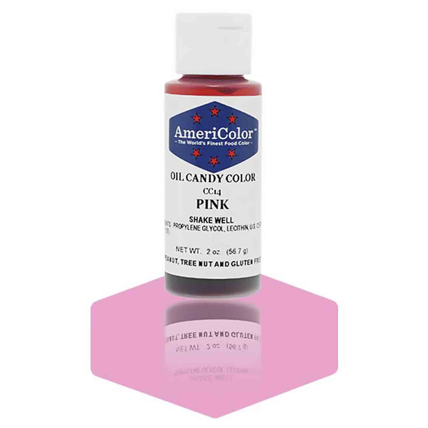 Pink Americolor Oil Based Food Color