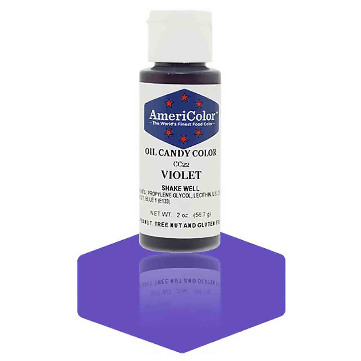 Violet Americolor Oil Based Food Color