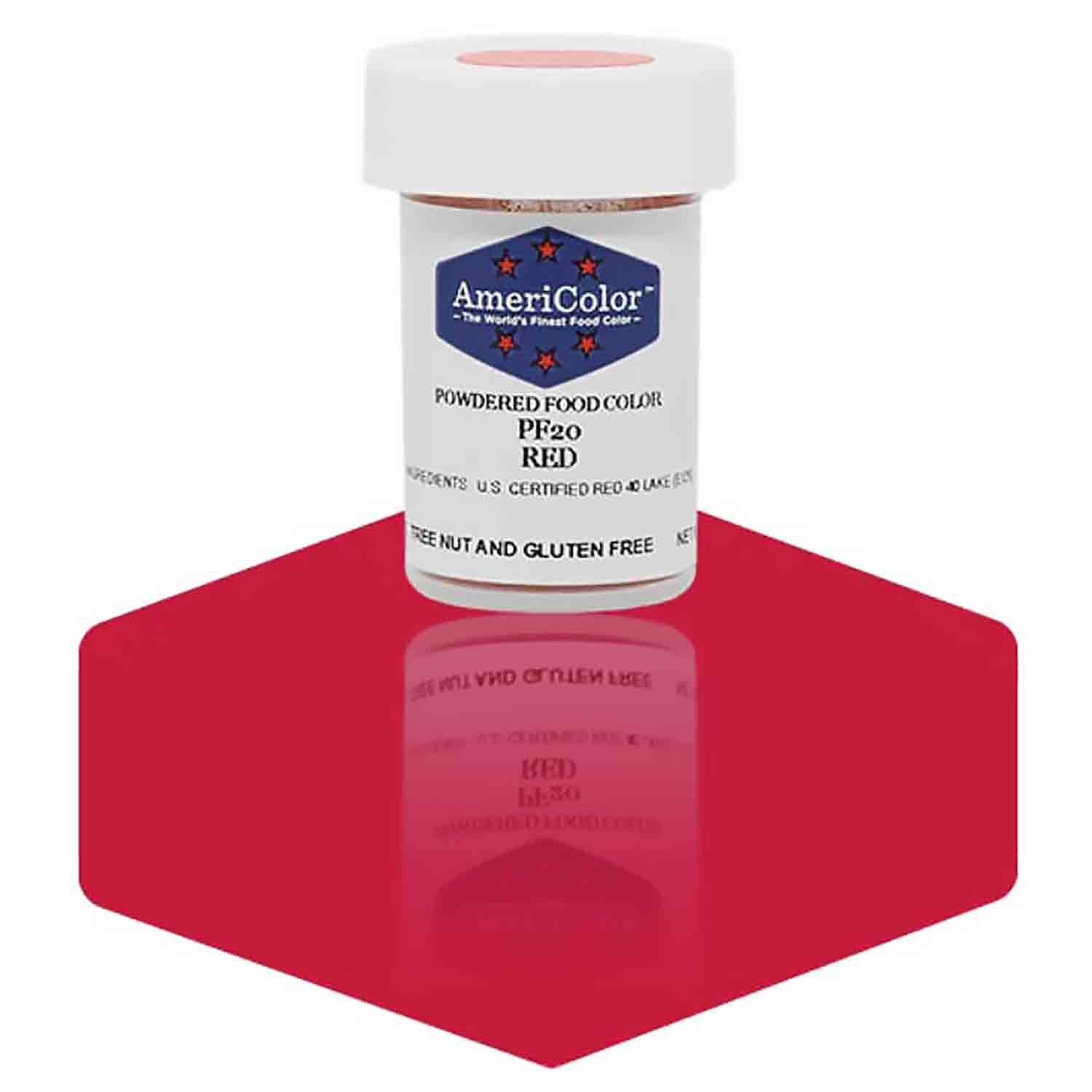 Red Powdered Food Color - Americolor