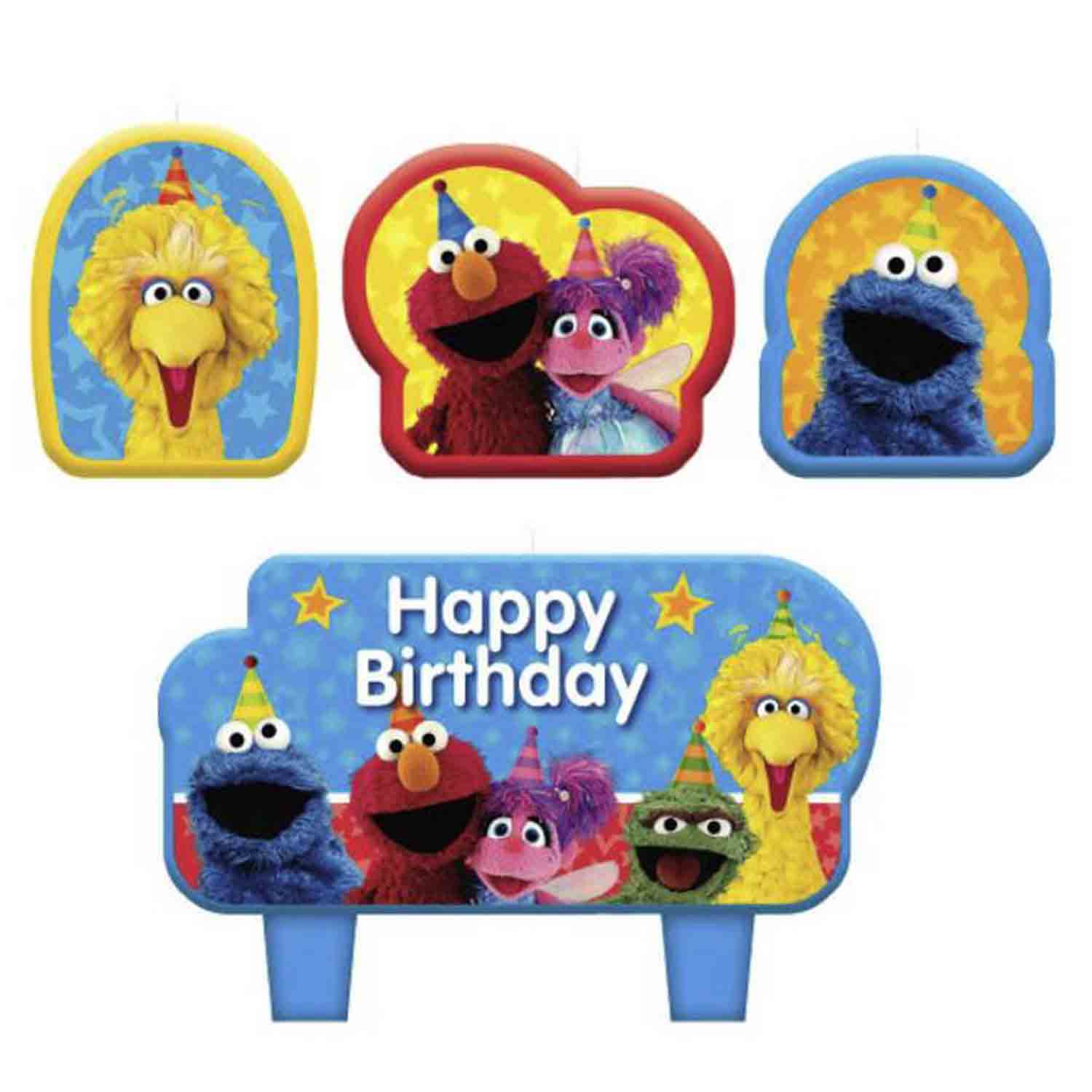 Sesame Street Candle Set