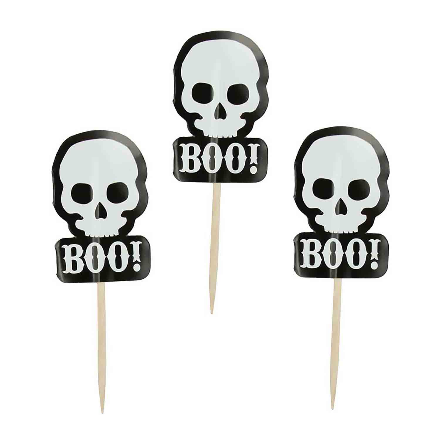 Skull Party Cake Picks