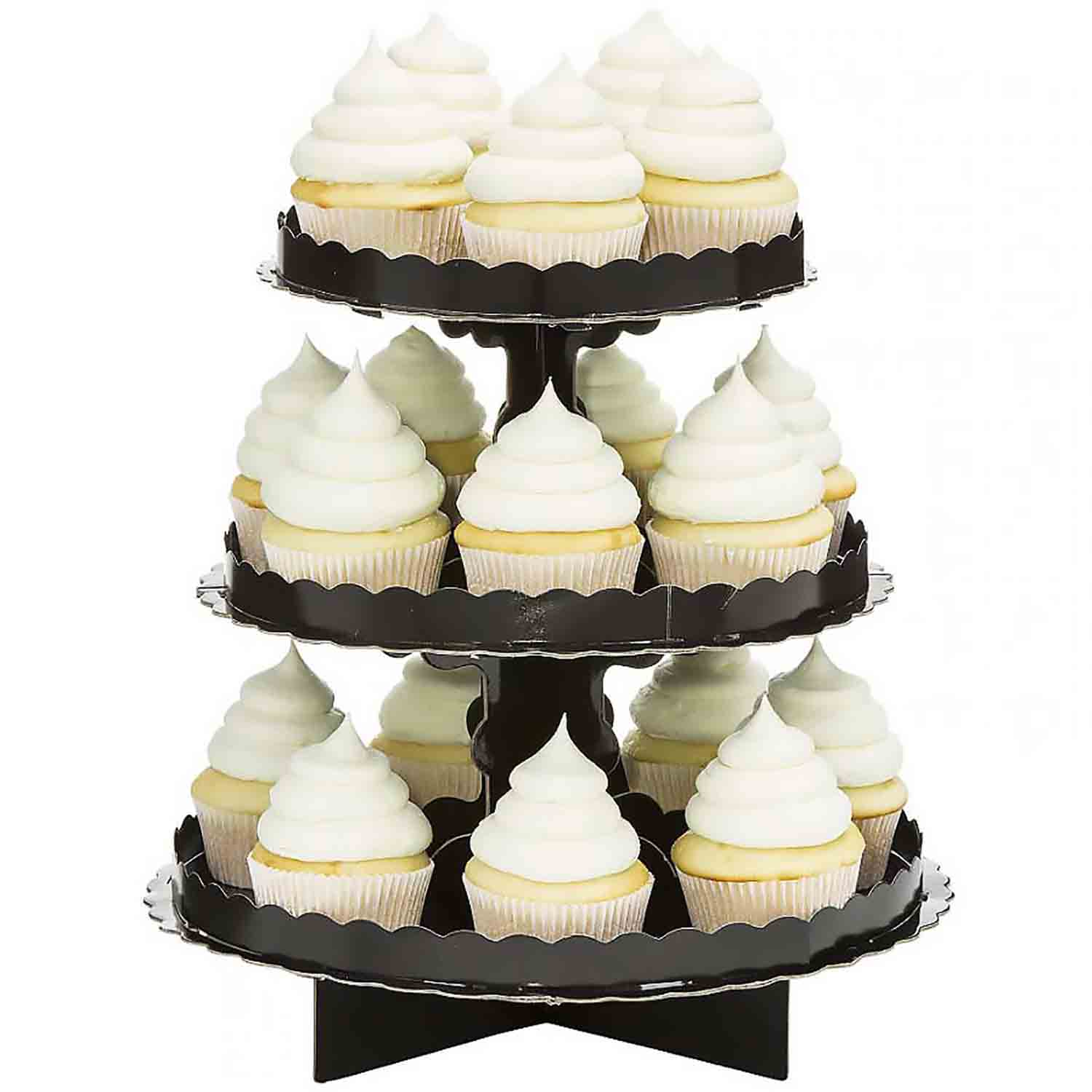 Black Cupcake Stand Country Kitchen SweetArt
