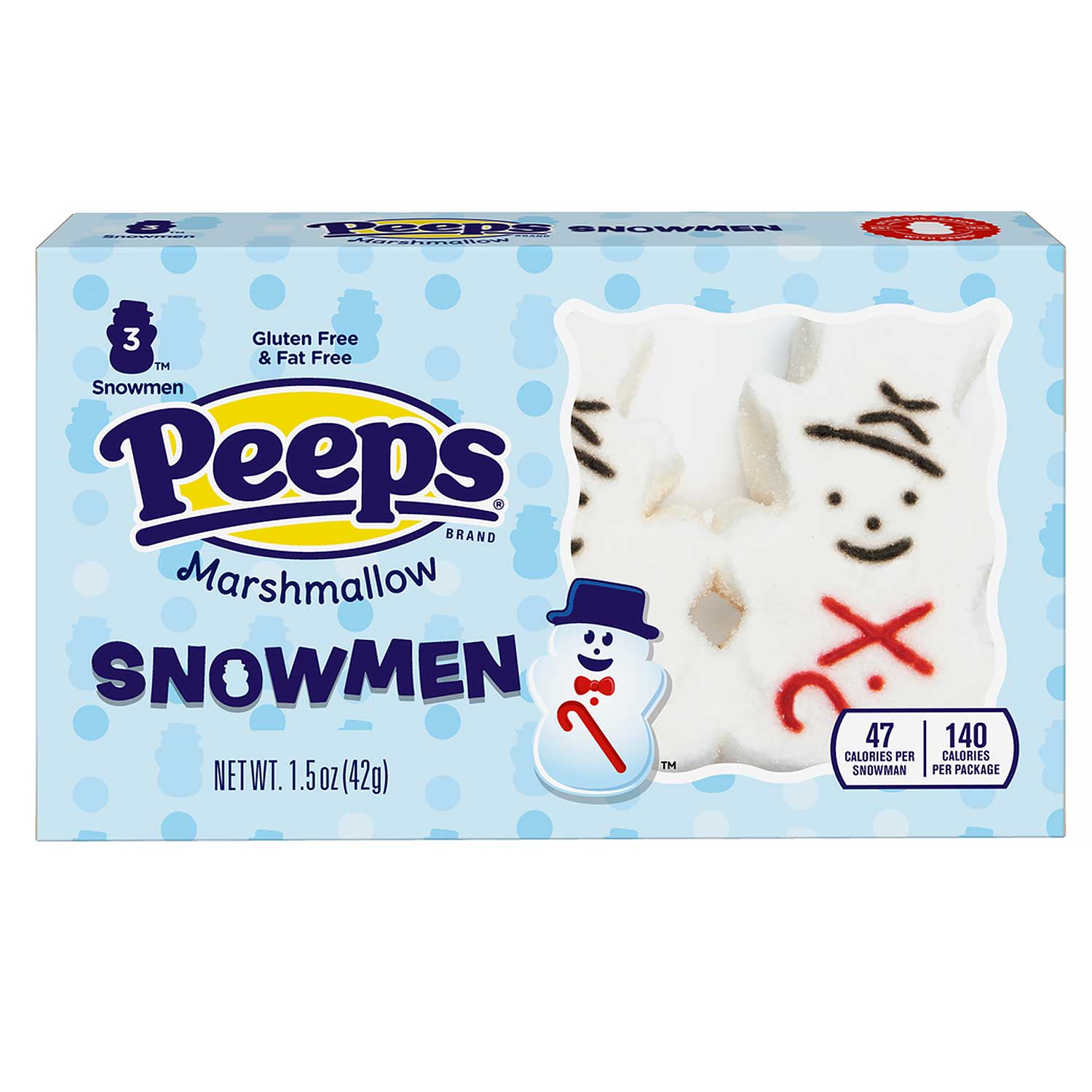 Peeps Marshmallow Snowmen