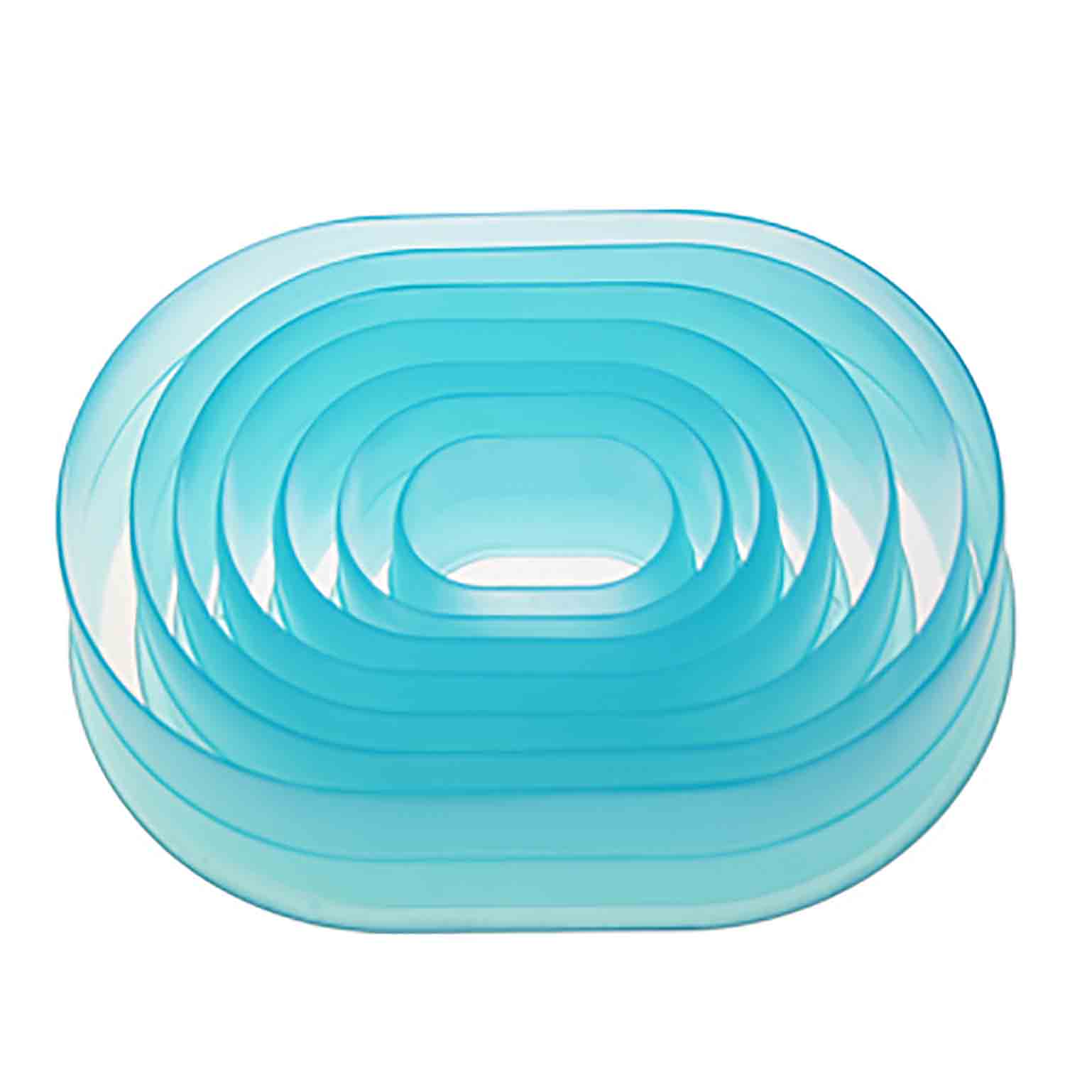 Oval Plastic Cutter Set