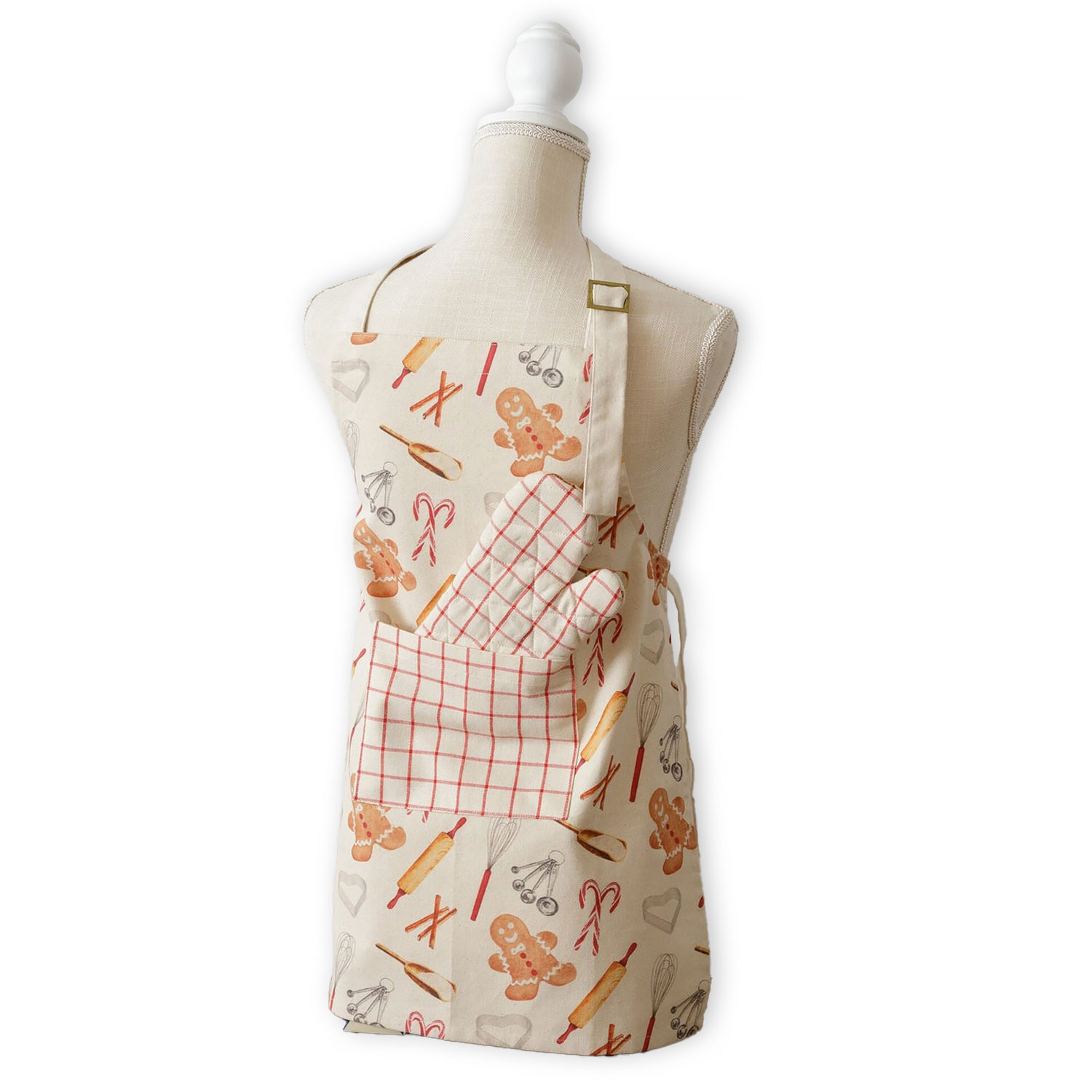 Gingerbread Baking Company Apron Set - Child