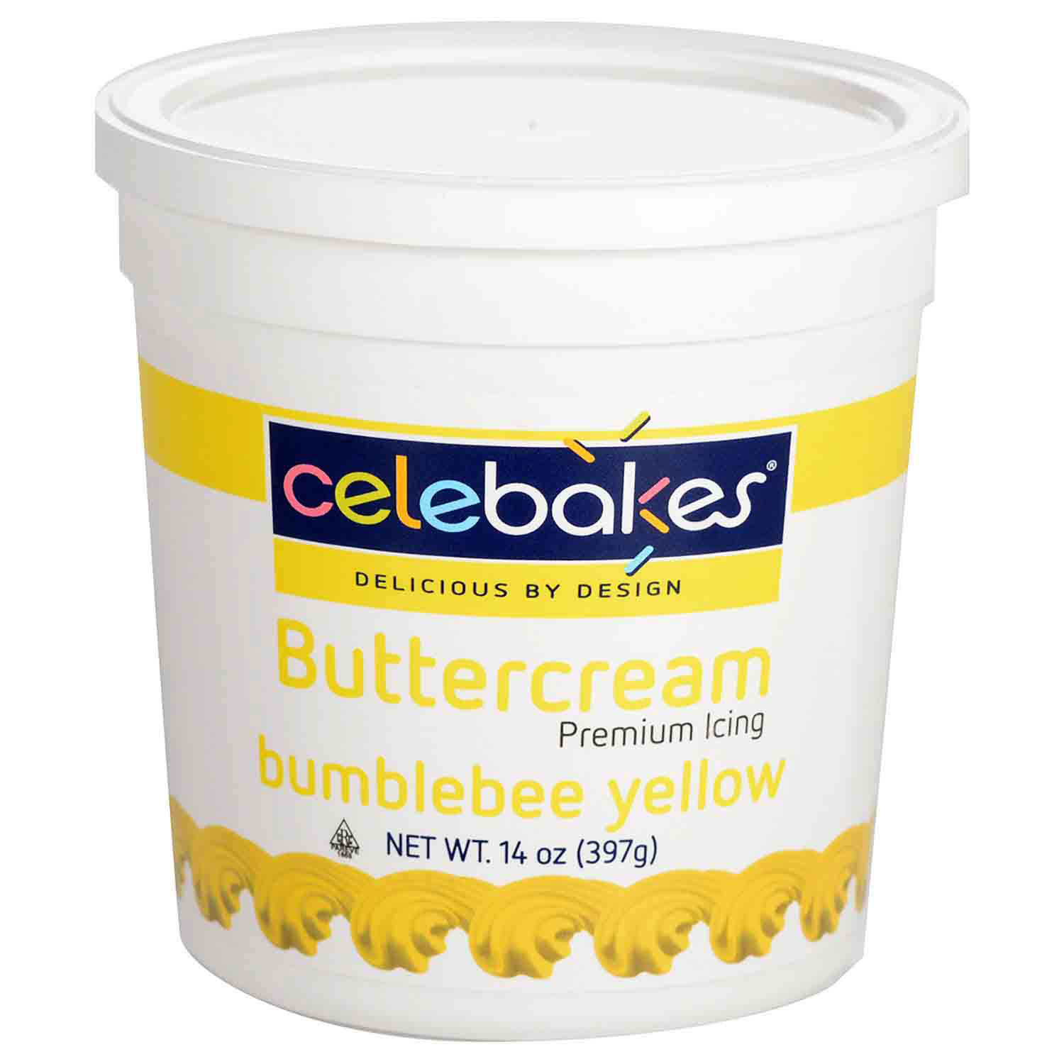 Yellow Decorating Buttercream Icing - Sale