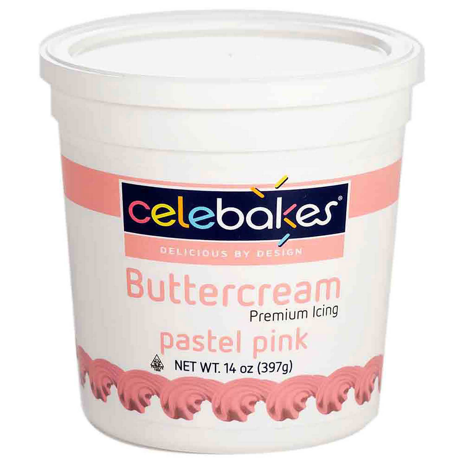 Pink Decorating Buttercream Icing - Sale