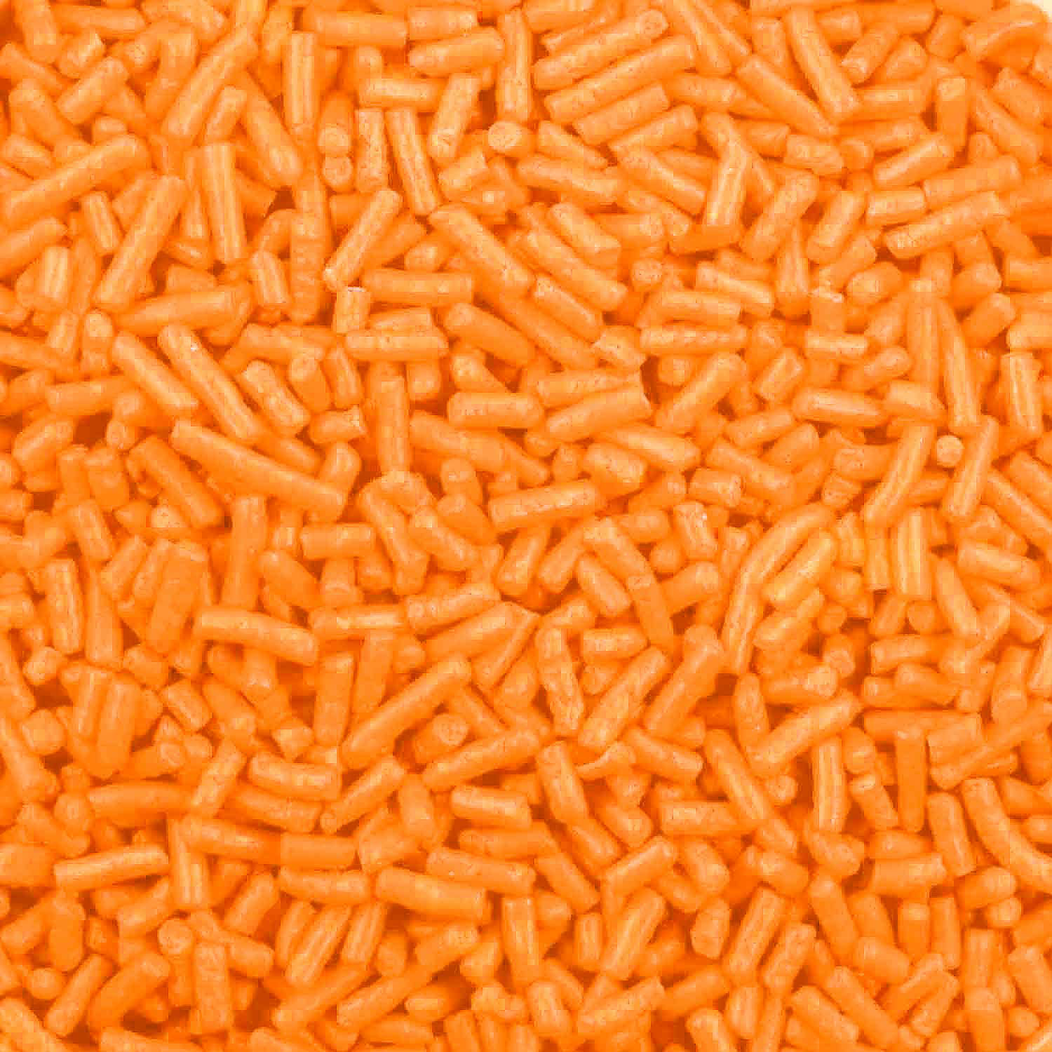 Orange Jimmies - Celebakes - Sale