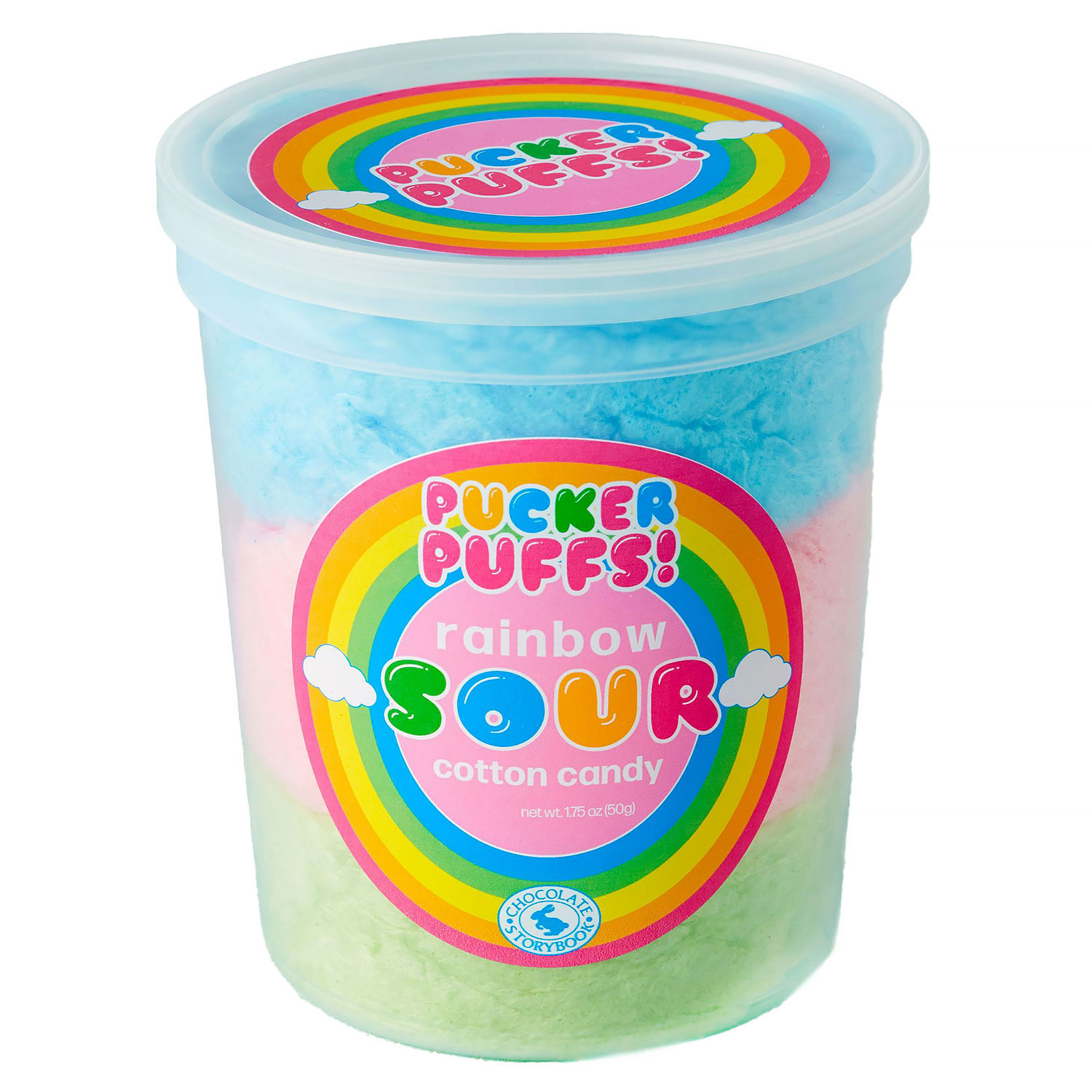 Sour Rainbow Cotton Candy - Sale