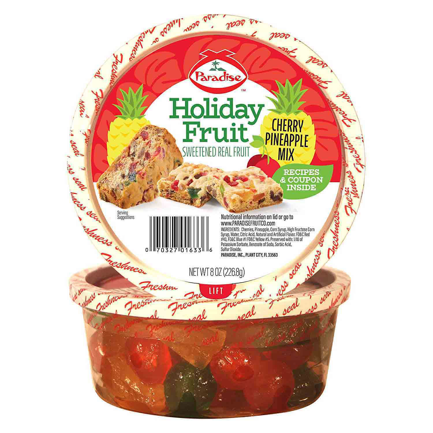 Candied Cherry Pineapple Mix - Sale