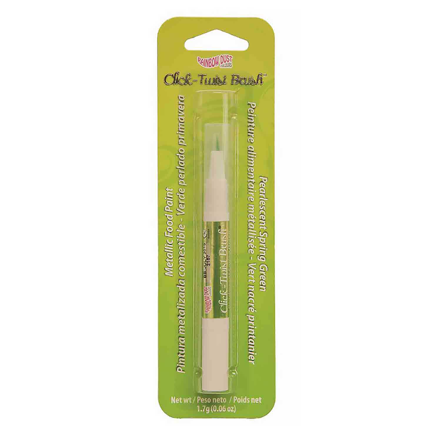 Pearlescent Spring Green Click-Twist Brush