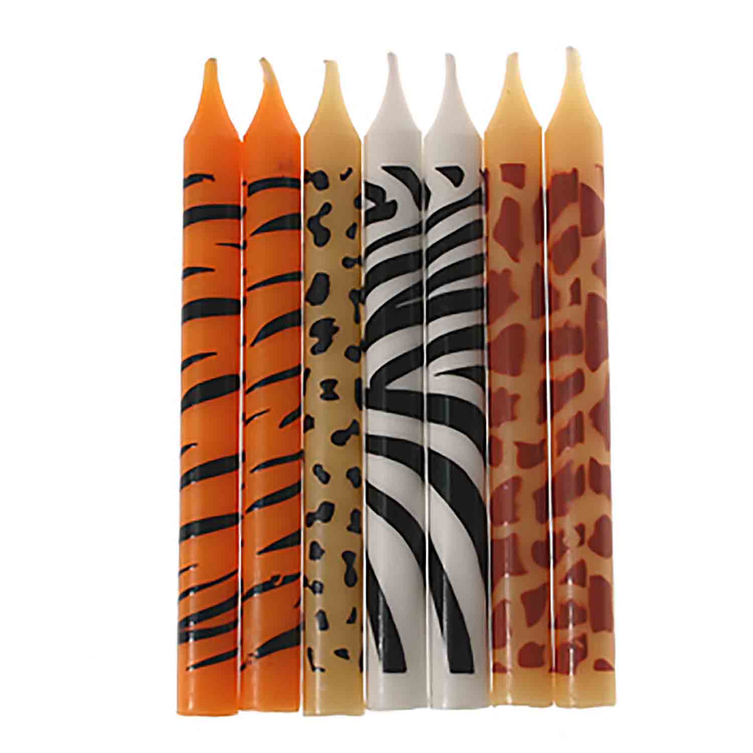 Animal Print Candles