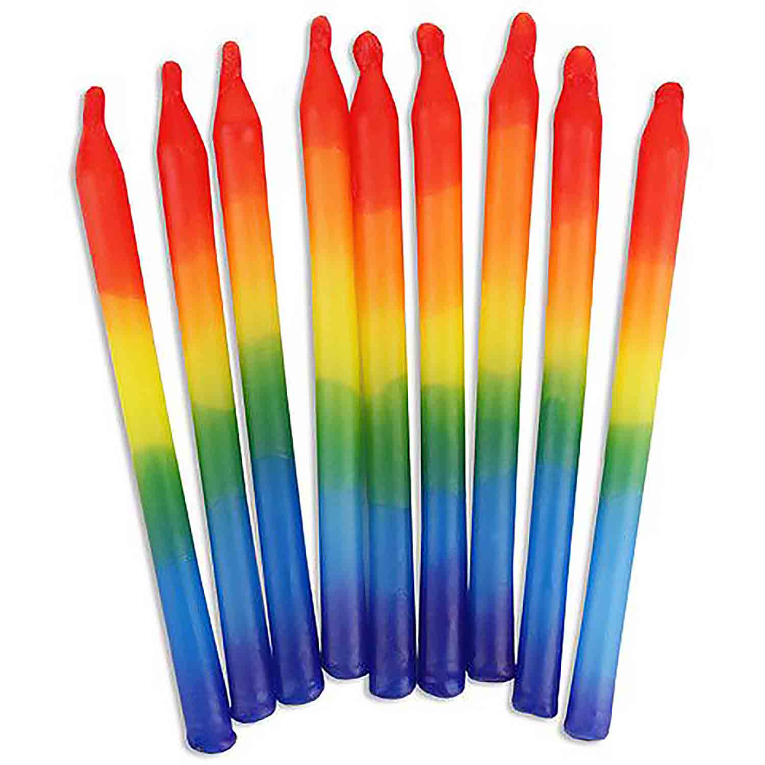 Rainbow Candles