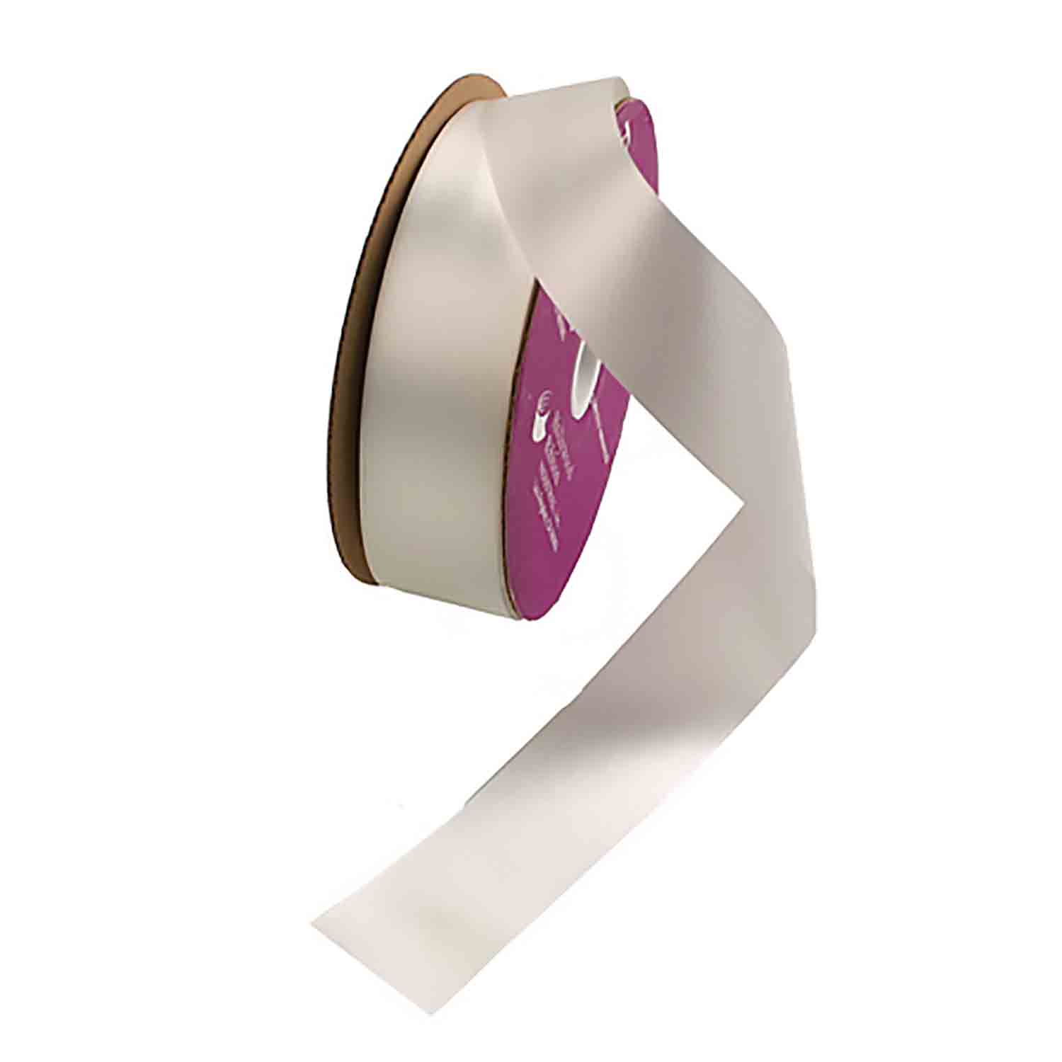 1 7/16 White Satin Ribbon - 100 Yards